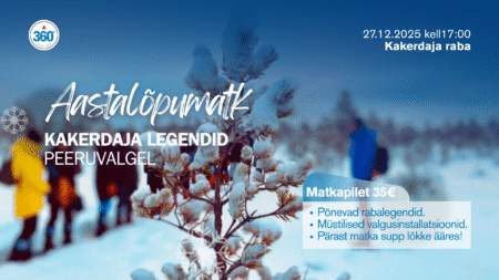 aastalõpumatk kakerdaja rabas