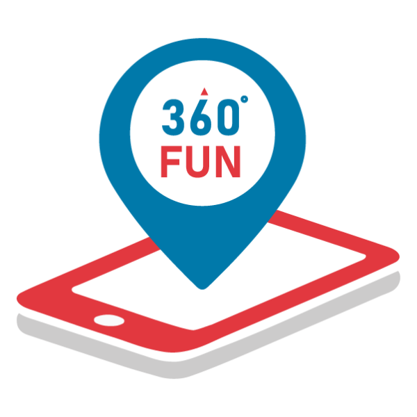 360FUN mobiilimängud logo