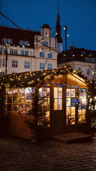 Elamuste Maja Tallinna jõuluturul