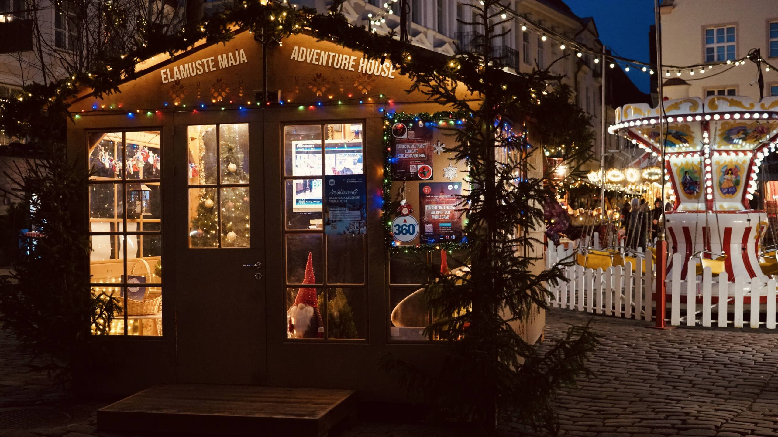 Elamuste Maja Tallinna jõuluturul