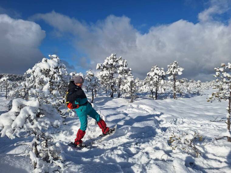 Tiina praktikal räätsamatkal