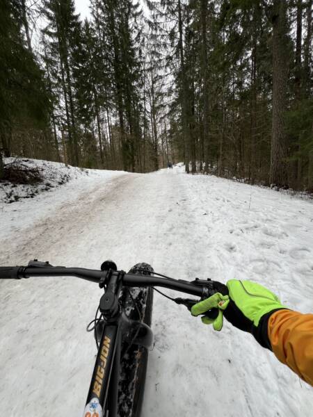 Tiina praktika fatbike matkal