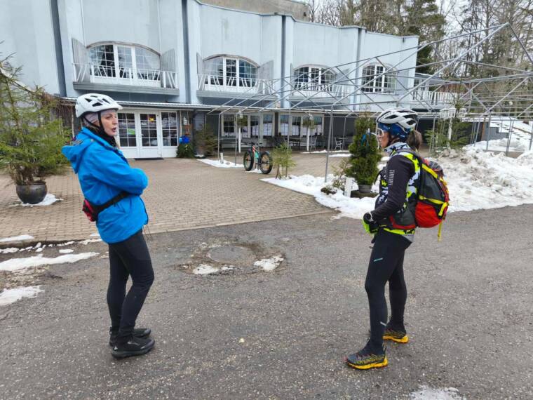 Tiina praktika fatbike matkal