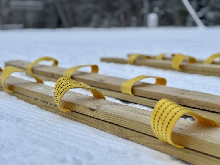 meeskonna suusatamine