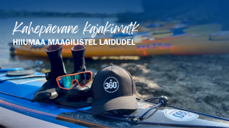 Kajakiga kaks päeva Hiiumaa maagilistel laidudel 18.-19. juuli